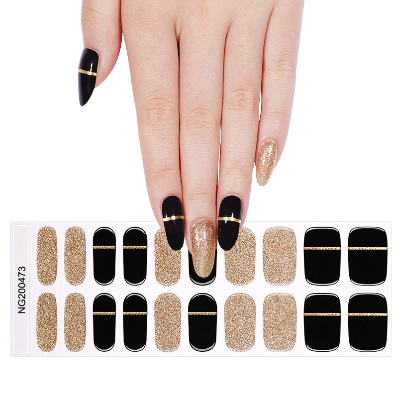 Golden Luxury | Stickers de Gel