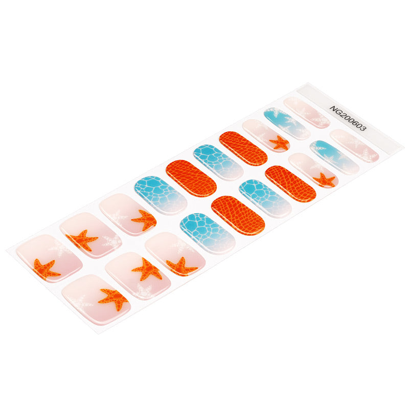 Caribbean Beach | Stickers de Gel