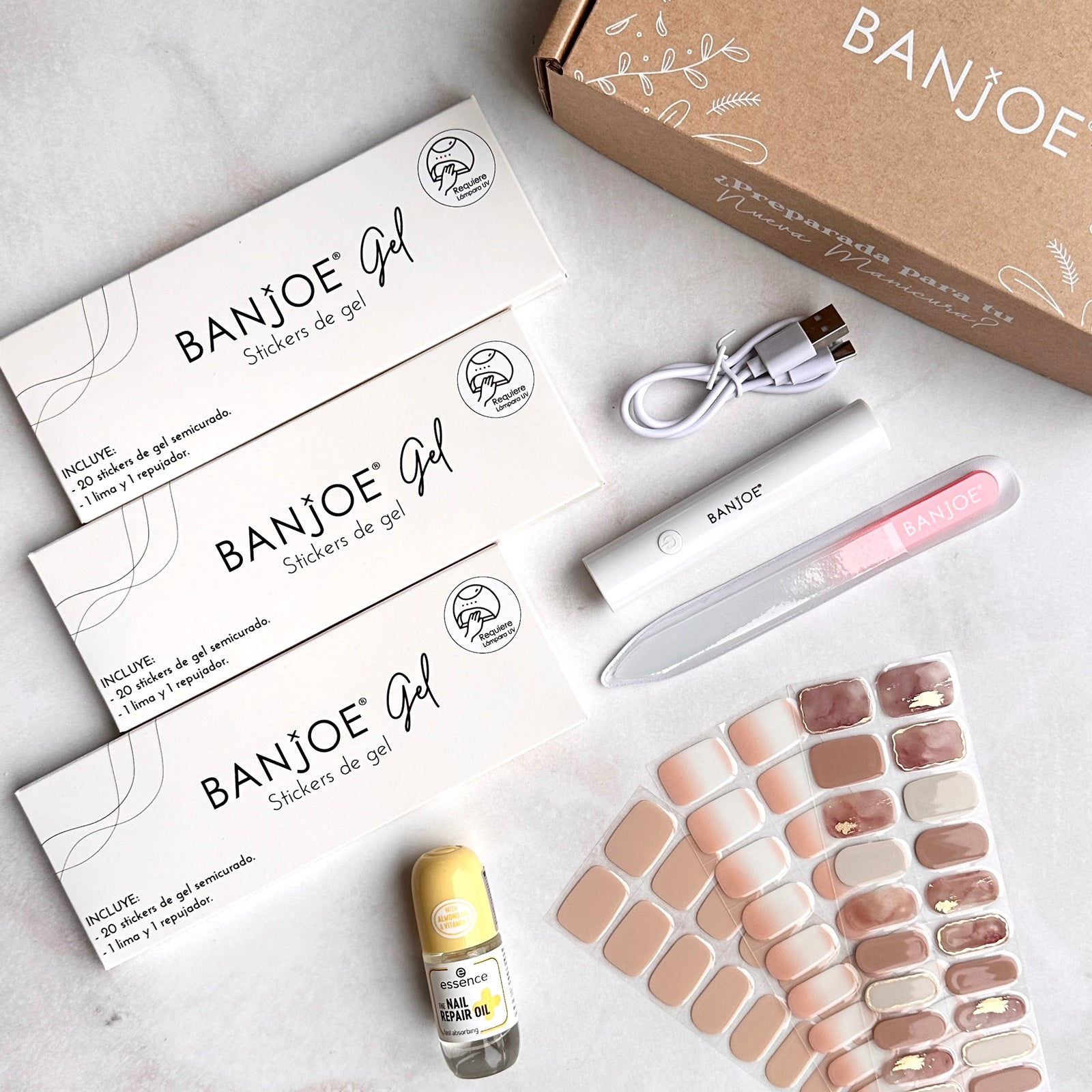 Kit Inicial - Uñas de Gel