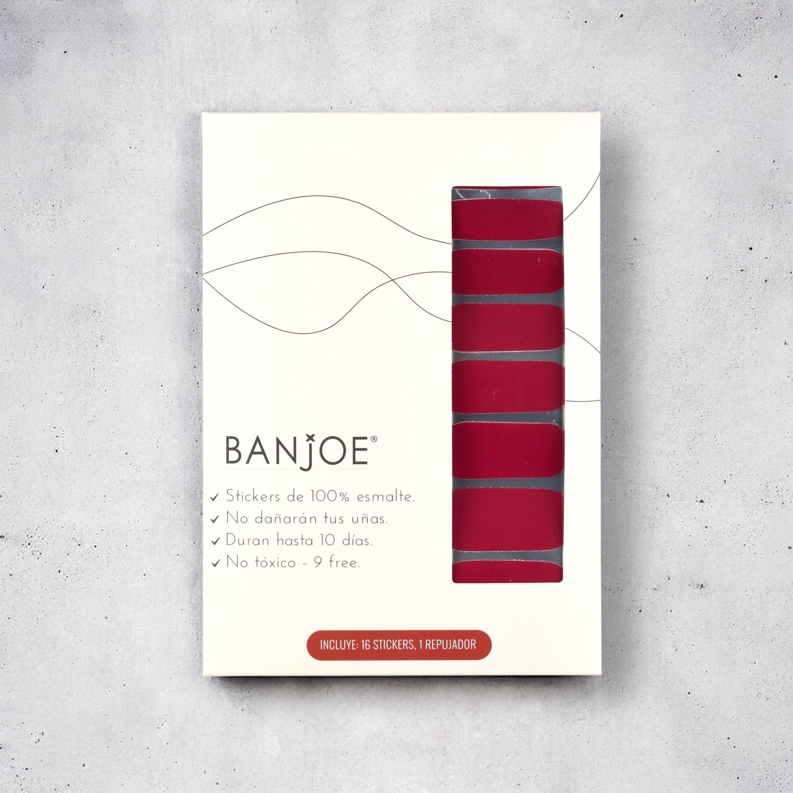 Rojo vino | Stickers de Esmalte