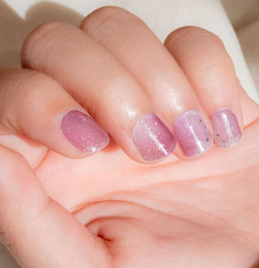 Lila Shimmer | Stickers de Gel