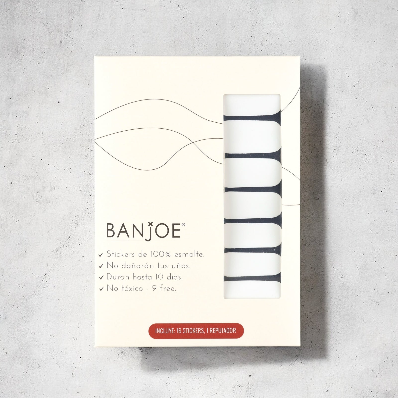 Blanco Snow | Stickers de Esmalte