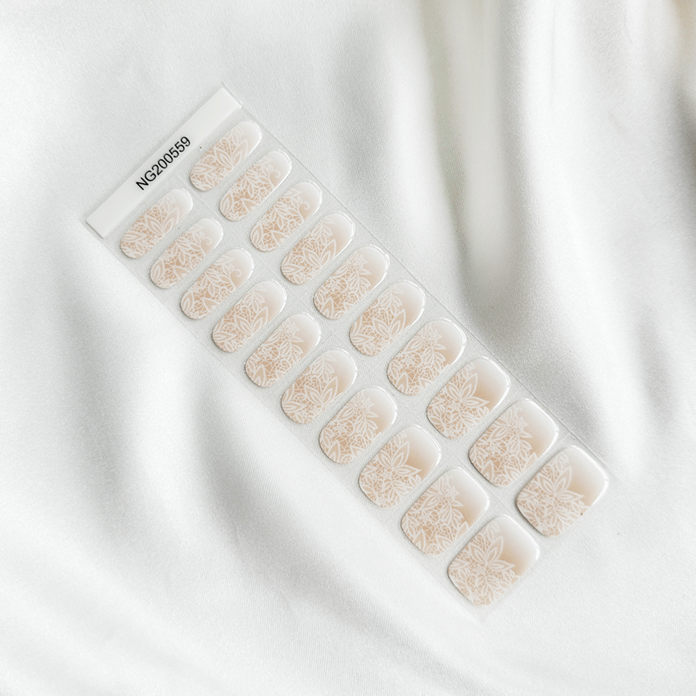 Golden Bloom | Stickers de Gel