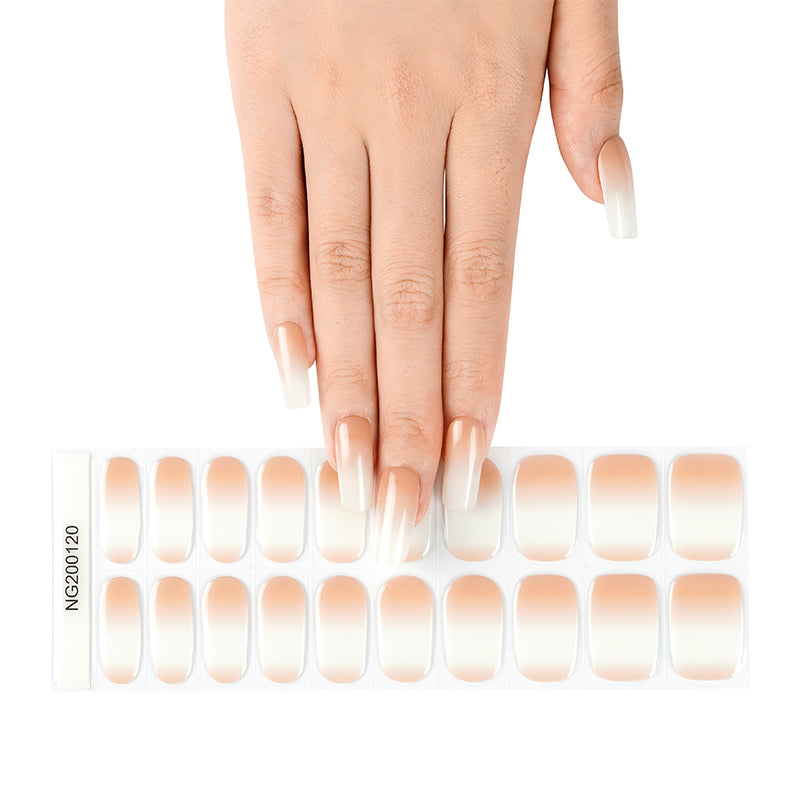 Degradé Nude | Stickers de Gel