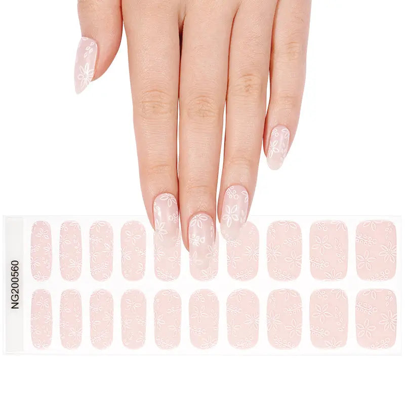 Blush Garden | Stickers de Gel