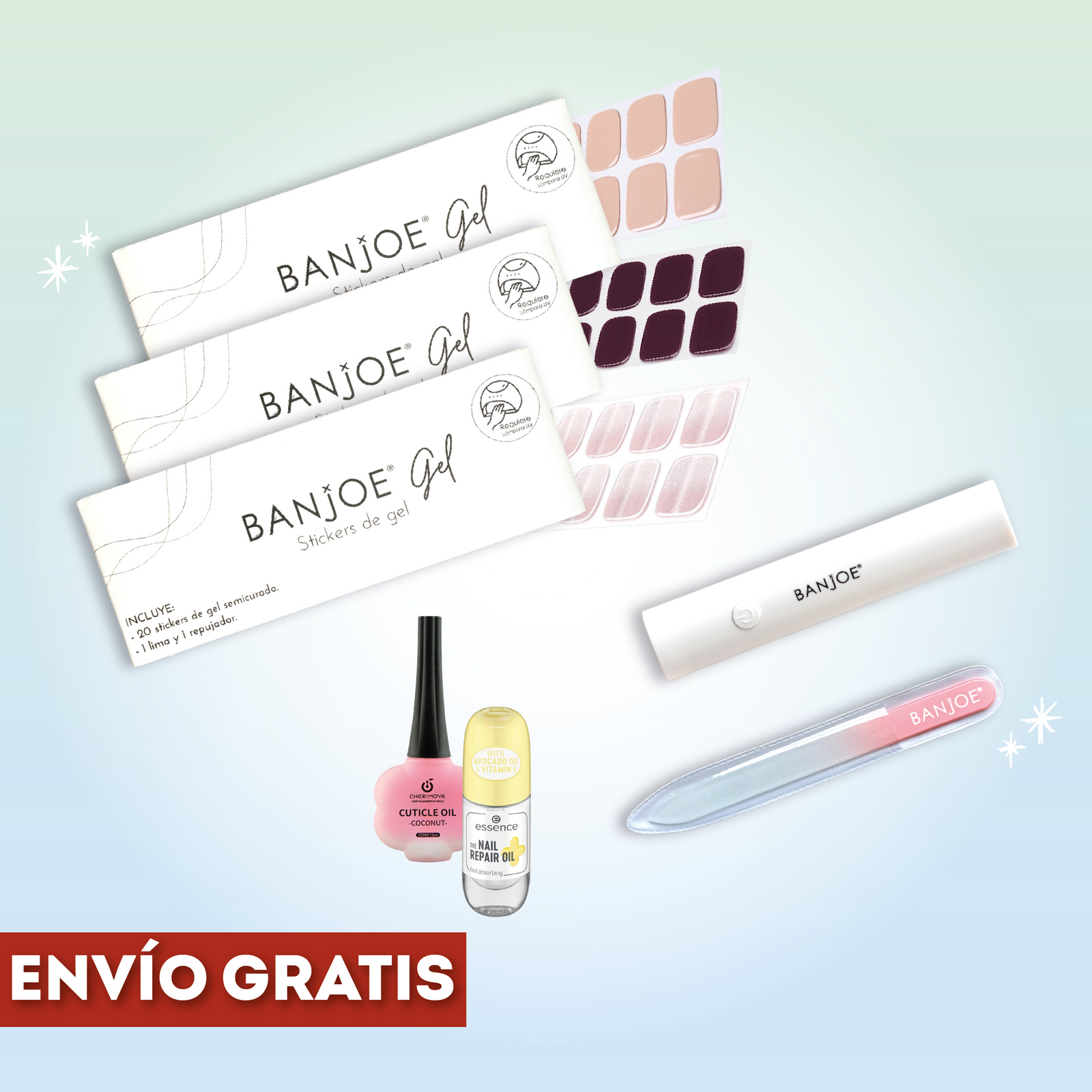 Kit Uñas Gel Banjoe® | Todo lo que Necesitas