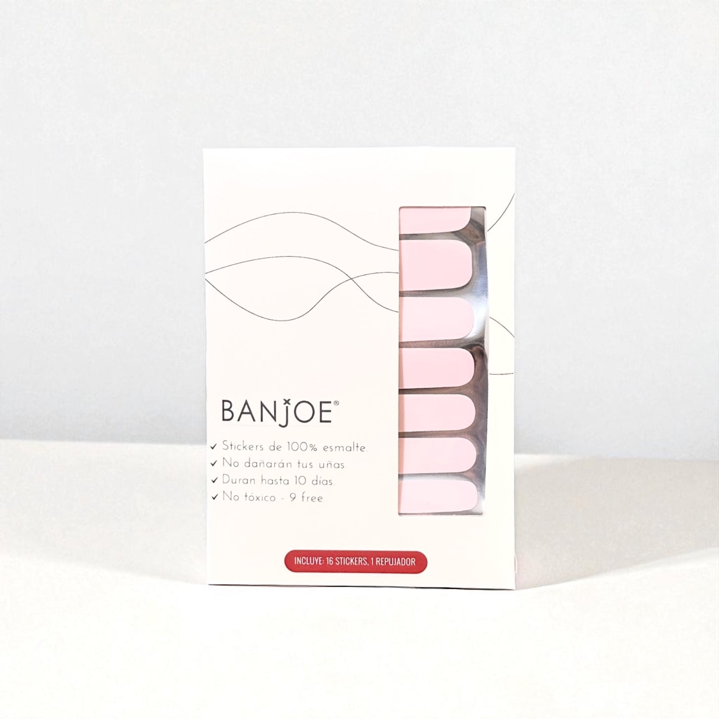 Light Pink | Stickers de Esmalte