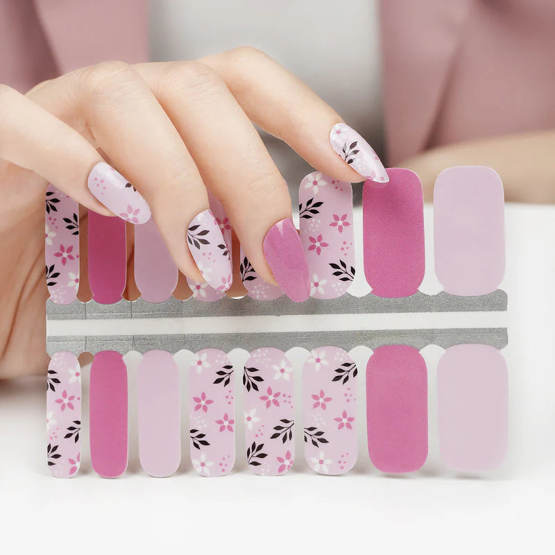 Boho Petals | Stickers de Esmalte