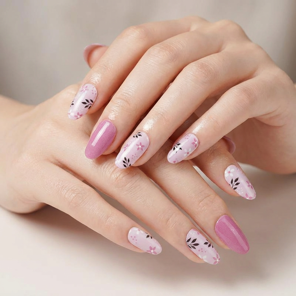 Boho Petals | Stickers de Esmalte