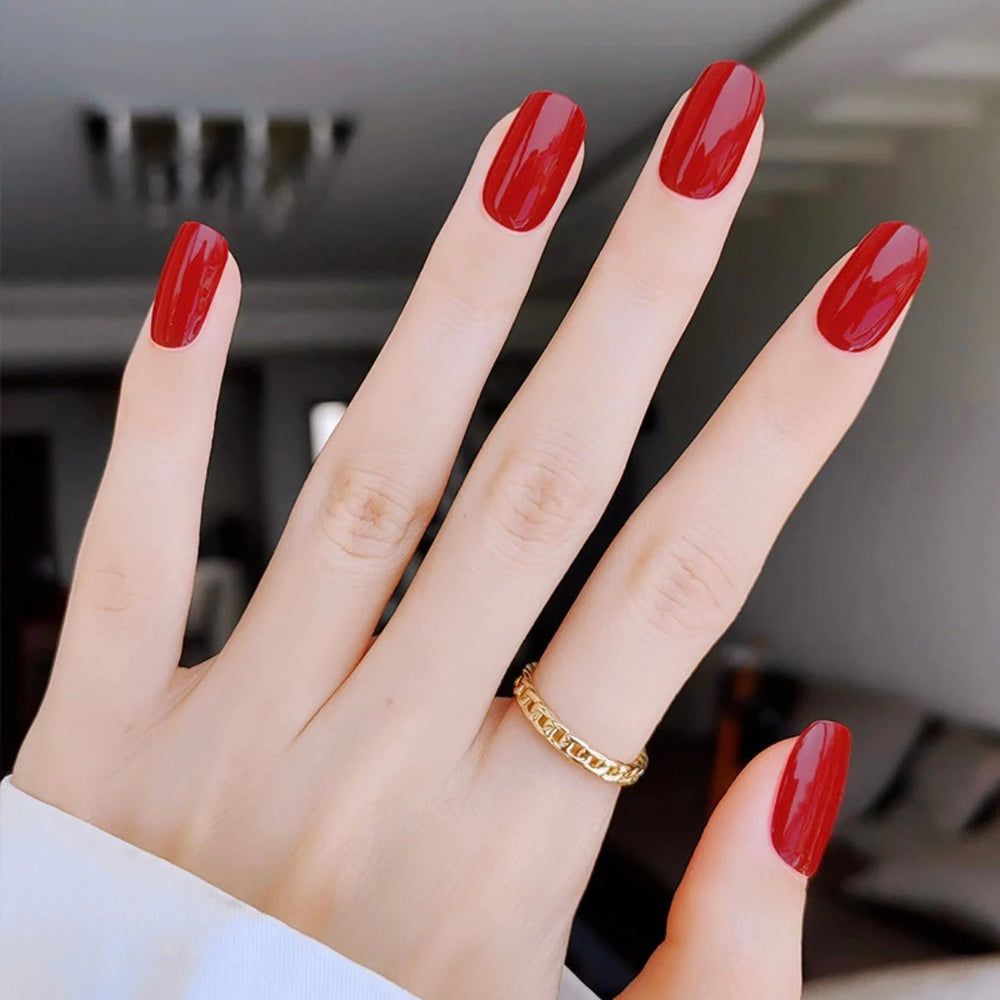 Rojo Clavel | Stickers de Gel