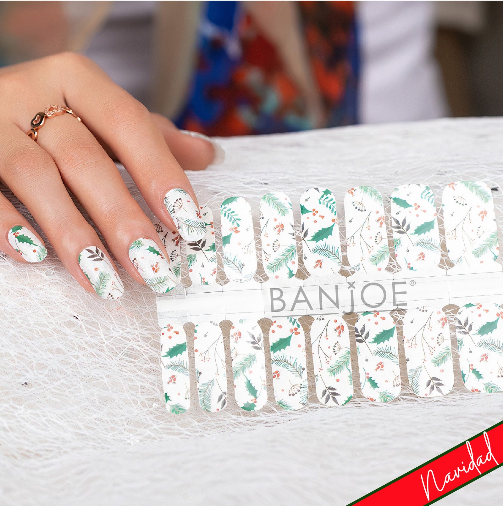 Blanca Navidad | Stickers de Esmalte