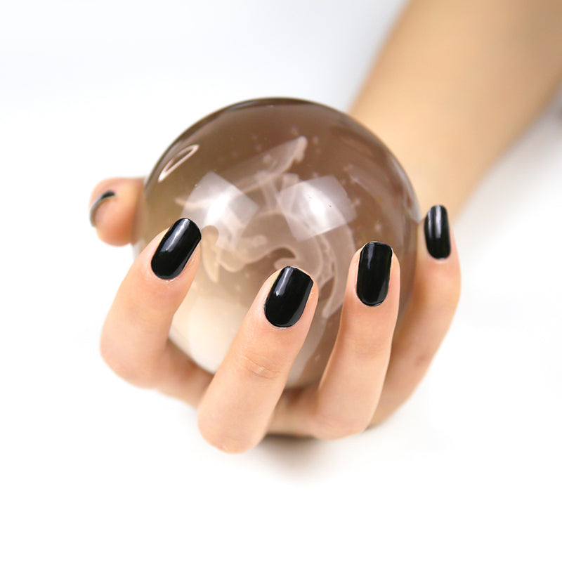 Negro Sólido | Stickers de Gel