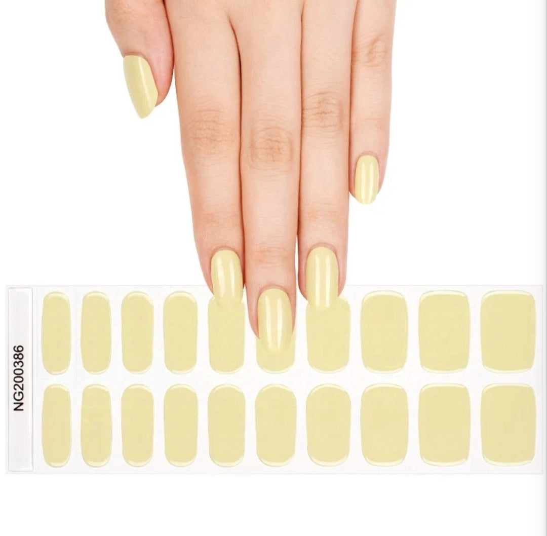 Pistacho Crema | Stickers de Gel