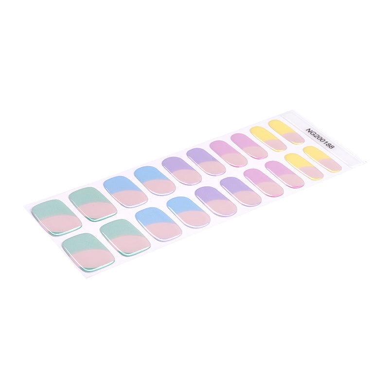 Francesa pastel | Stickers de Gel
