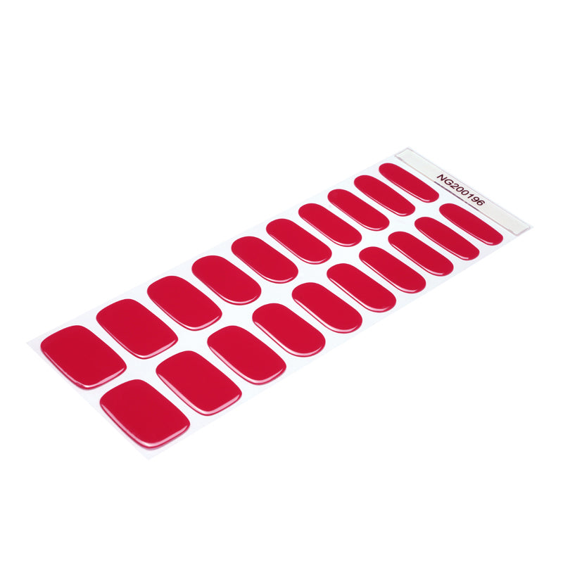 Rojo cherry | Stickers de Gel