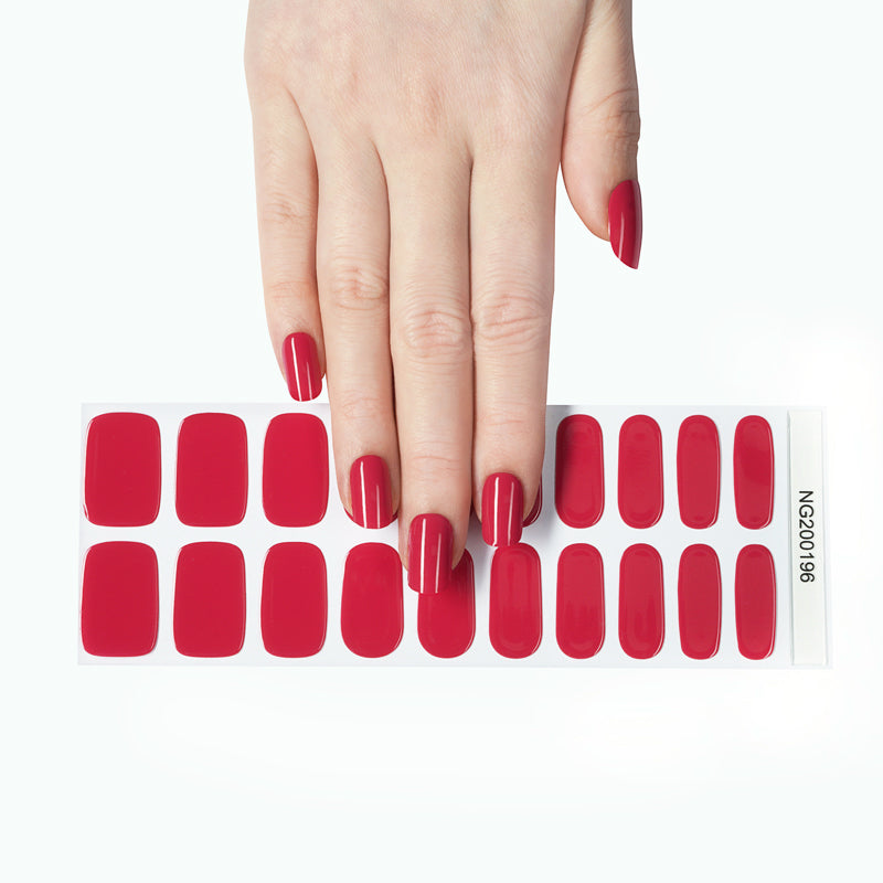 Rojo cherry | Stickers de Gel