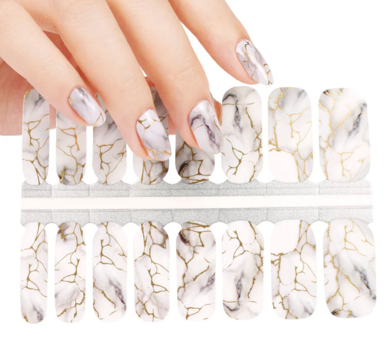 White Stone | Stickers de Esmalte