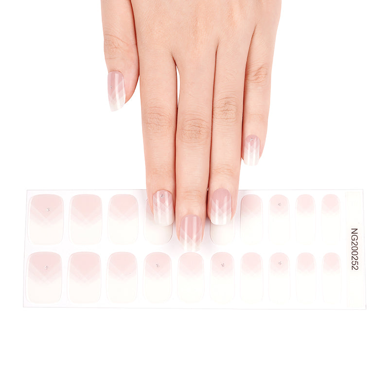 Francesa chevron pink | Stickers de Gel