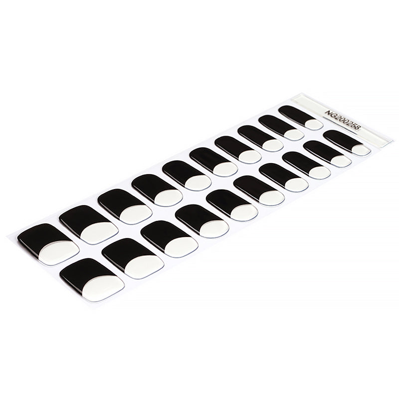 Black French | Stickers de Gel
