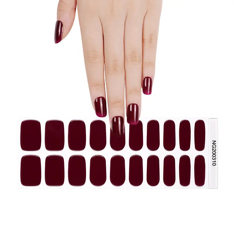 Dark Wine | Stickers de Gel