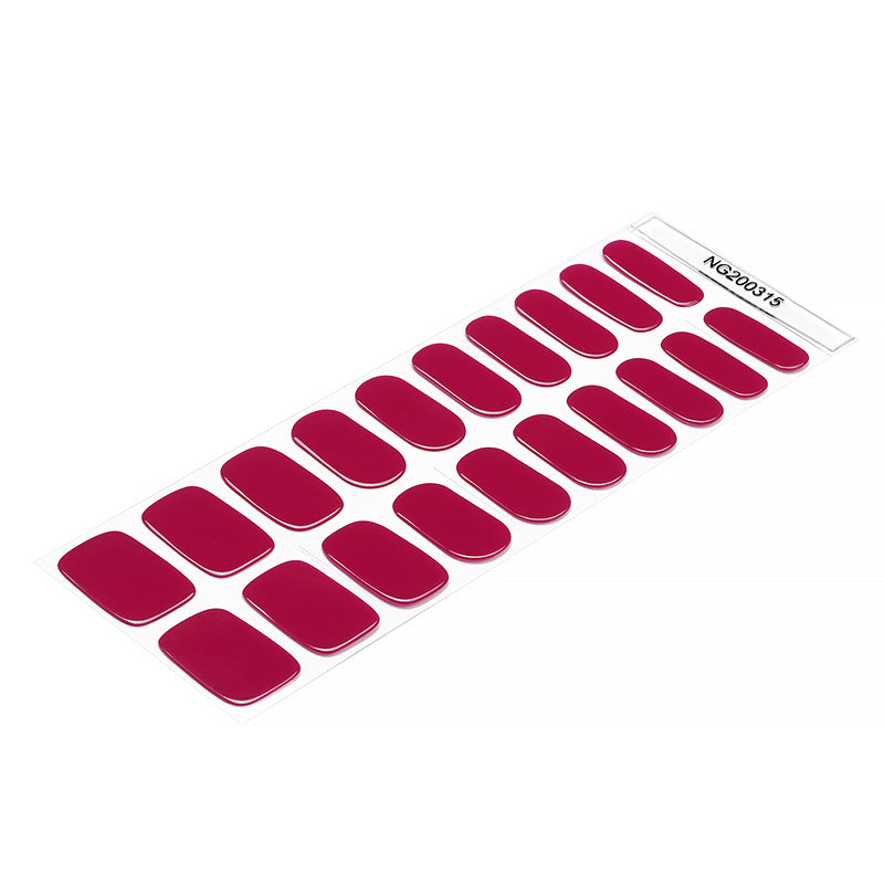 Deep Cherry | Stickers de Gel