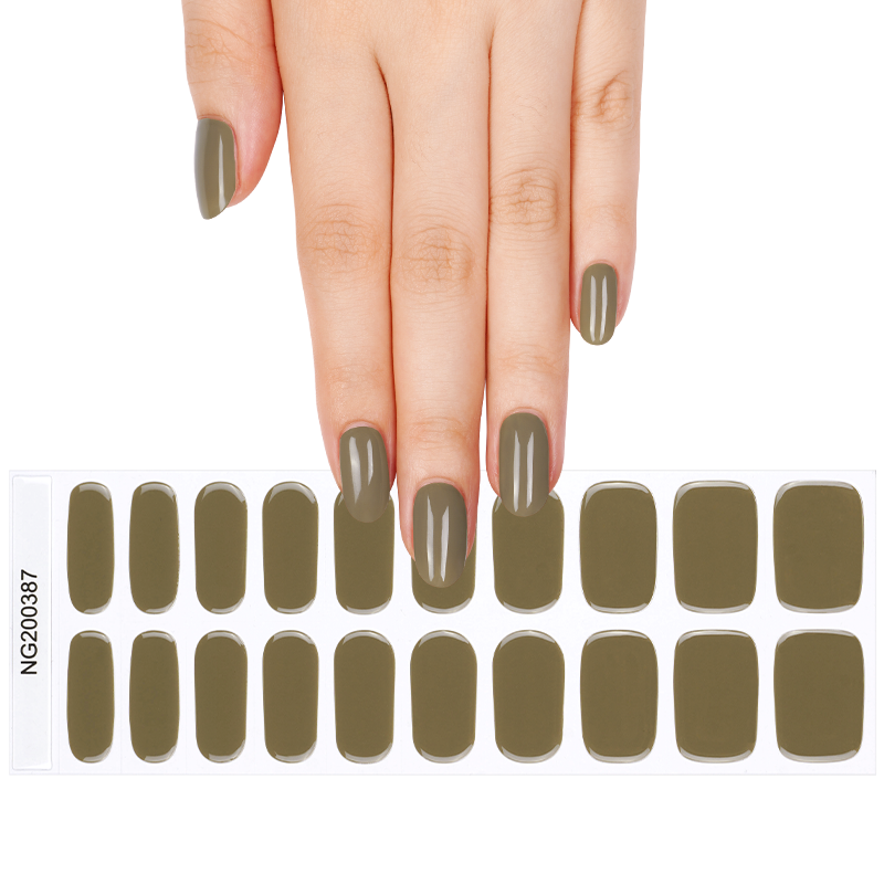 Cocoa green | Stickers de Gel