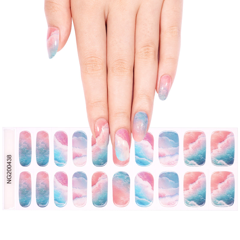 Cotton Candy | Stickers de Gel