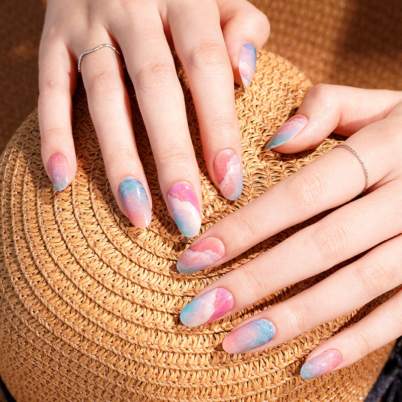 Cotton Candy | Stickers de Gel
