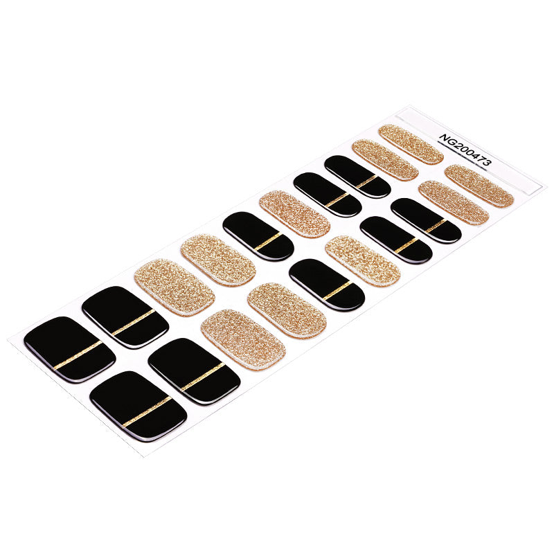 Golden Luxury | Stickers de Gel