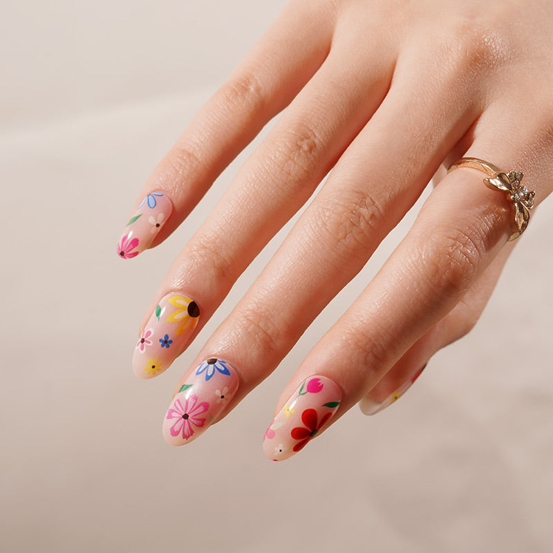 Summer Flowers | Stickers de Gel