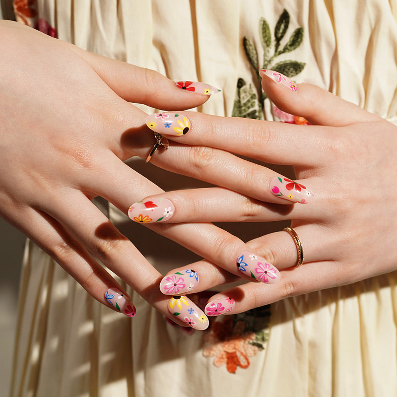 Summer Flowers | Stickers de Gel