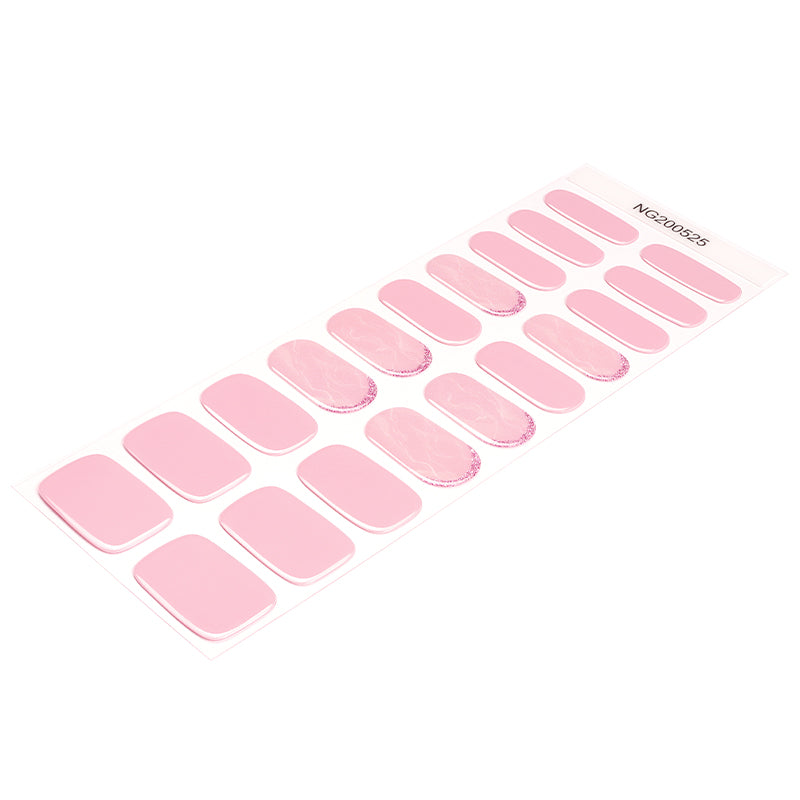 Pink Mármol | Stickers de Gel