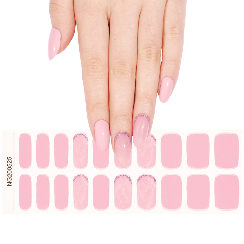 Pink Mármol | Stickers de Gel