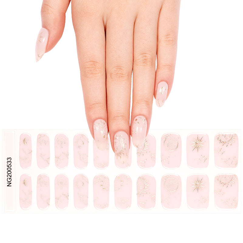 Gold Mystic | Stickers de Gel
