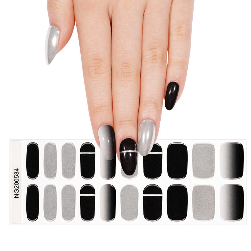 Black Elegant | Stickers de Gel