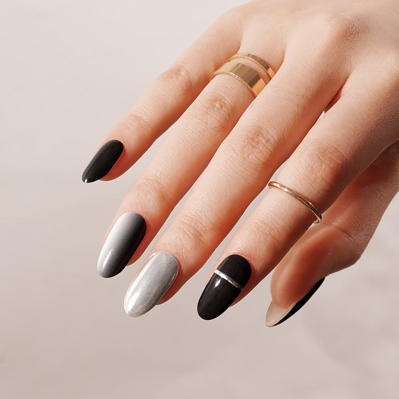 Black Elegant | Stickers de Gel