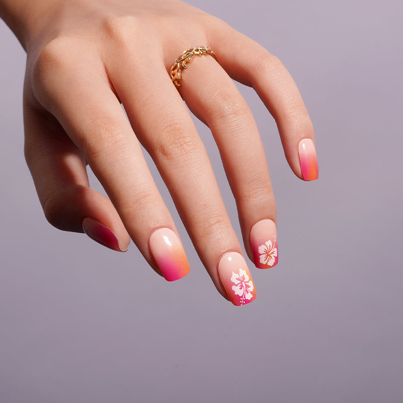 Hibiscus Summer | Stickers de Gel