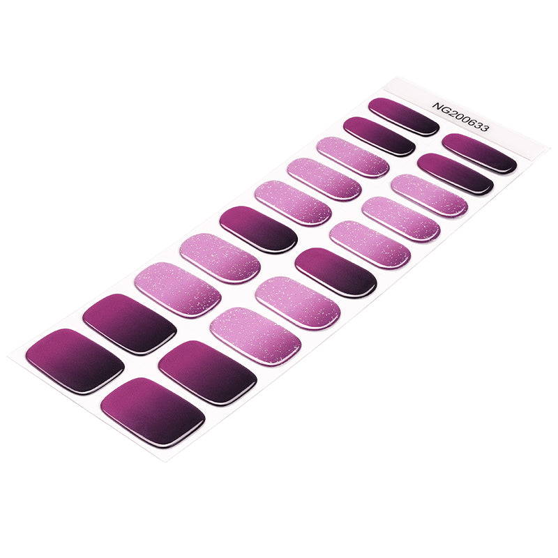 Morado Degradé | Stickers de Gel