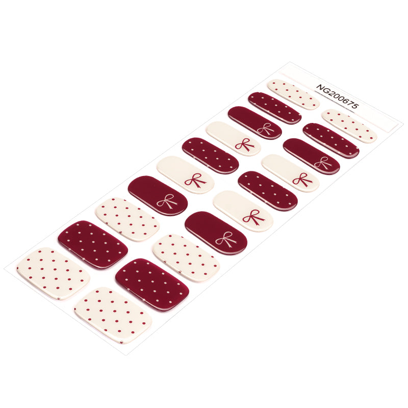 Red Coquette | Stickers de Gel