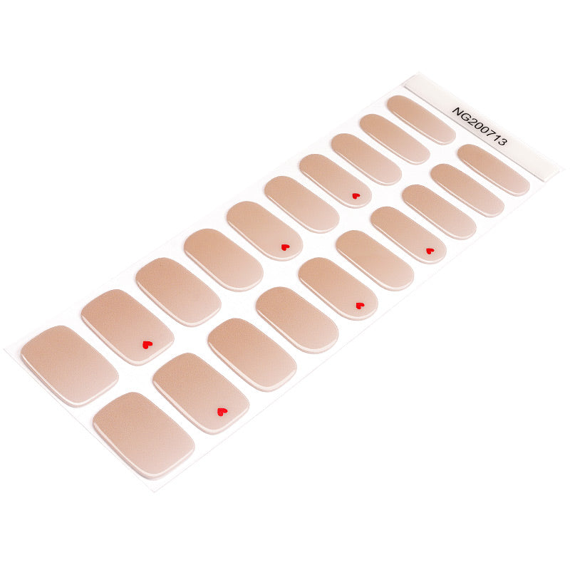 Nude Heart | Stickers de Gel