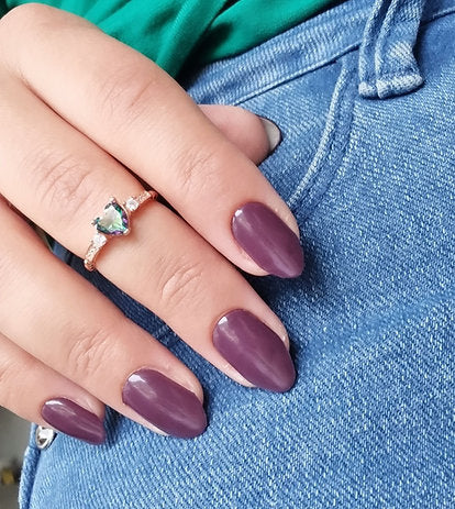 Morado Uva | Stickers de Gel