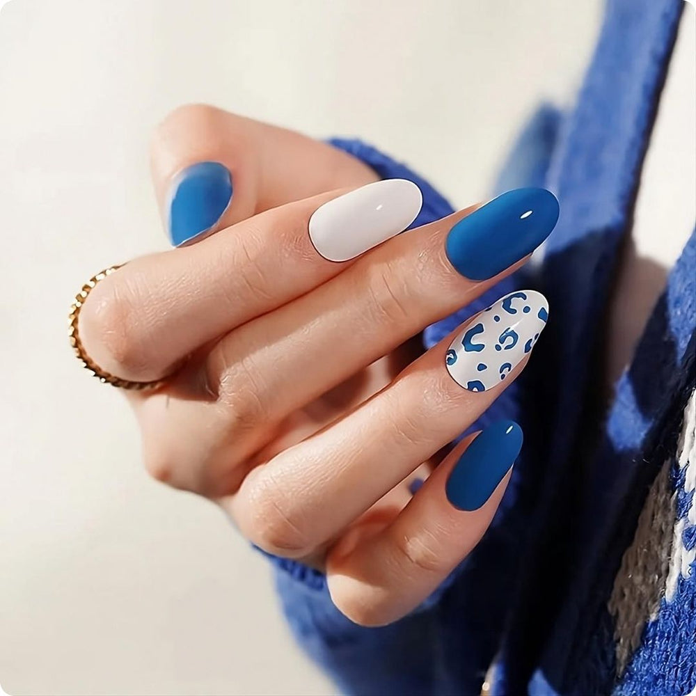 Animal Print Blue | Stickers de Gel