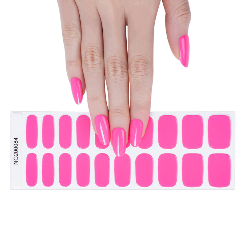 Fucsia Neón Fluorescente | Stickers de Gel