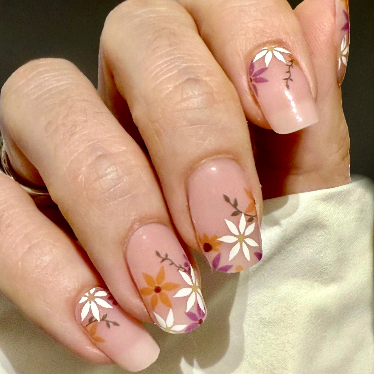 Spring Pink | Stickers de Esmalte
