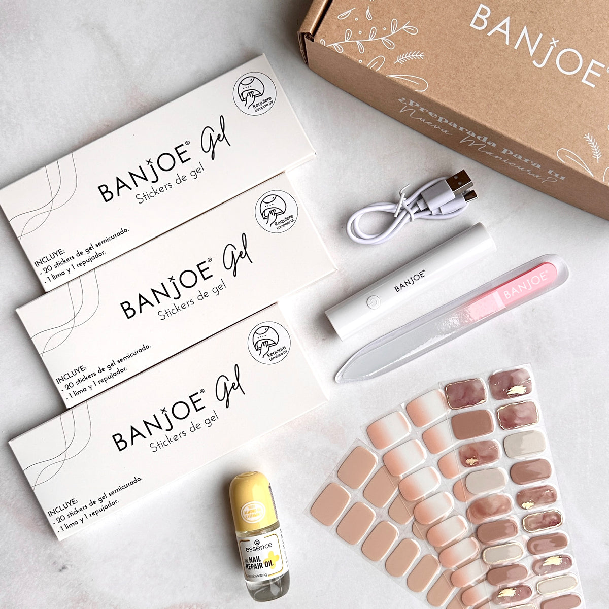 Kit Inicial - Uñas de Gel