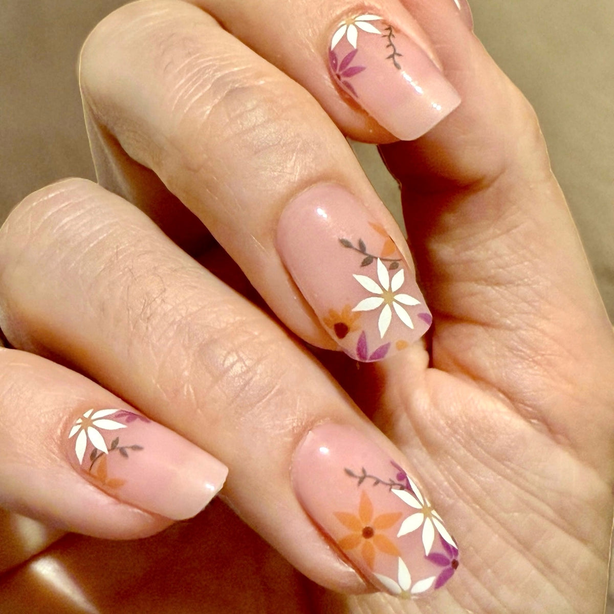 Spring Pink | Stickers de Esmalte