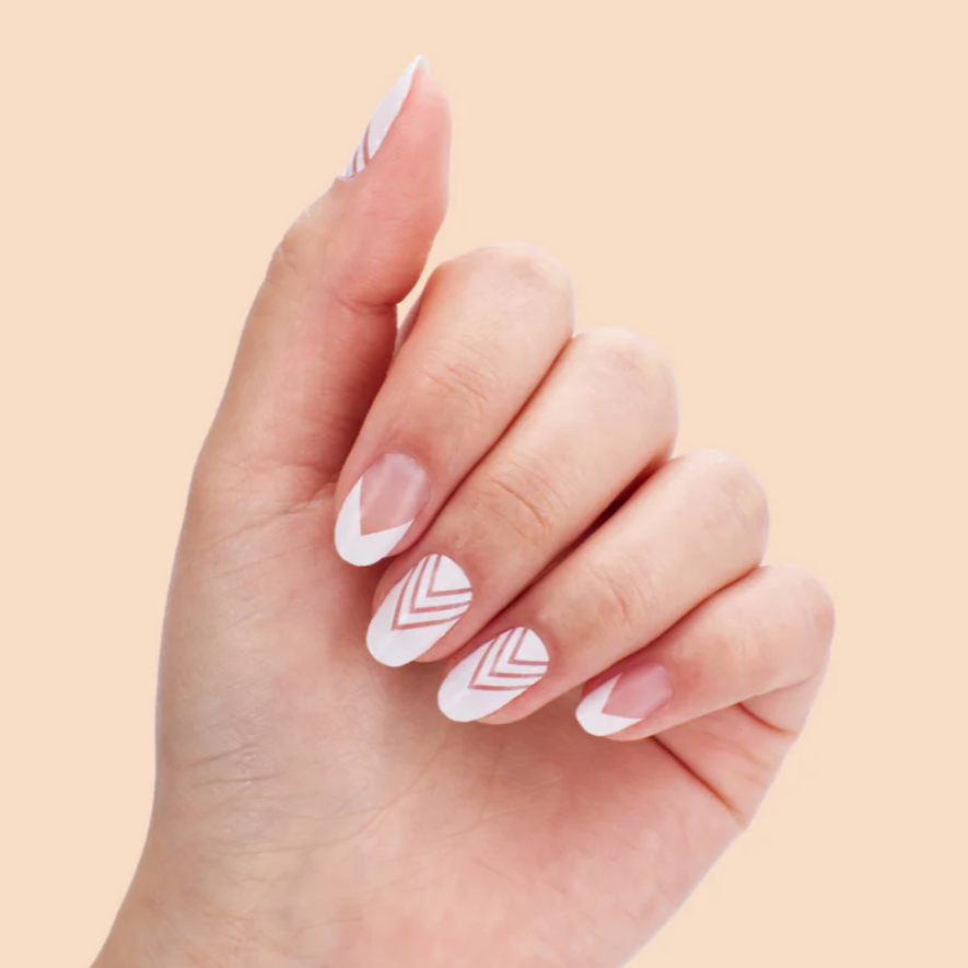 Francesa Triangular | Stickers de Esmalte