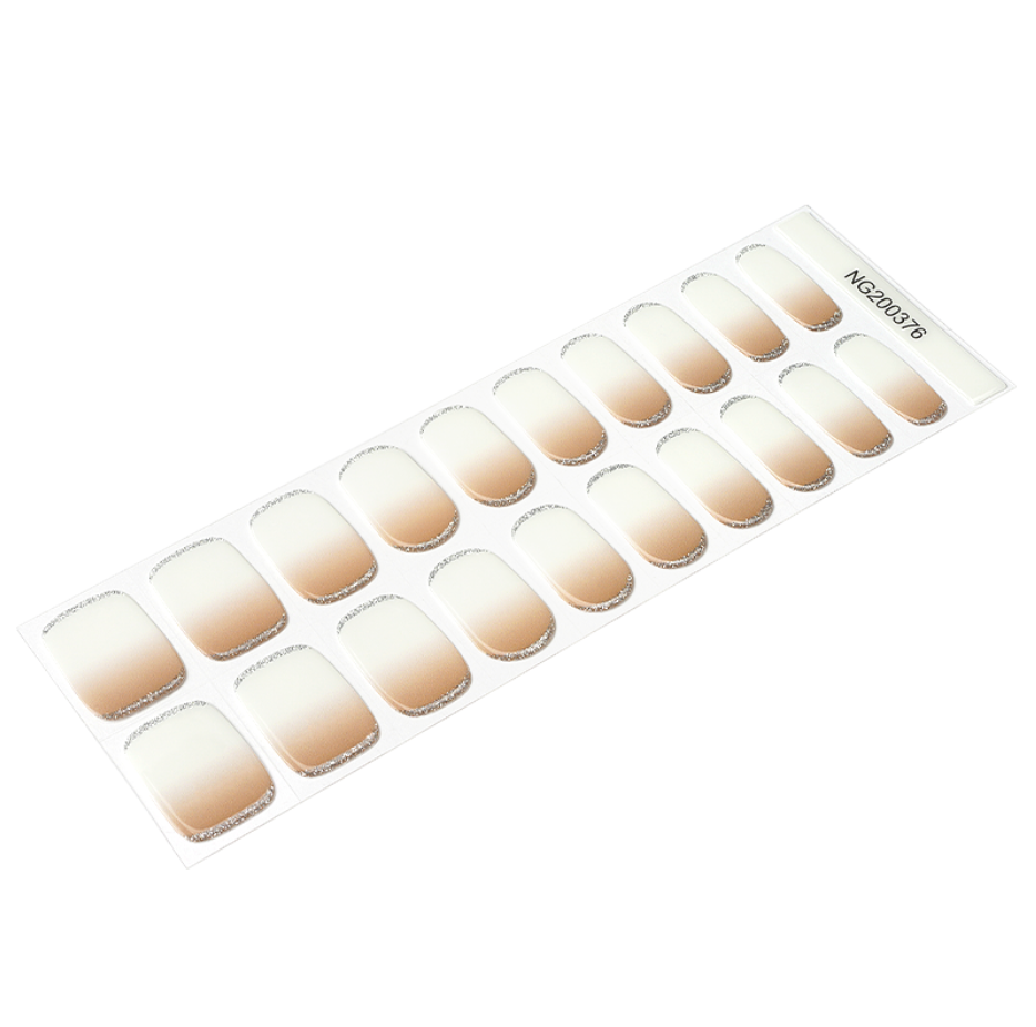Degradé Nude Glow | Stickers de Gel