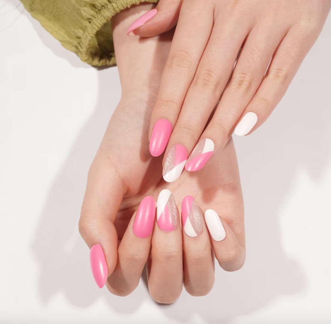 Coral French | Stickers de Gel