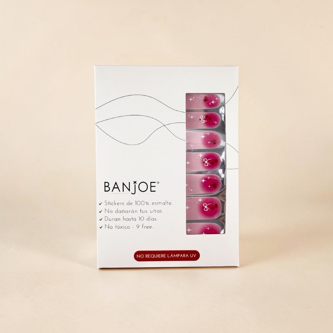 Cherry Kiss | Stickers de Esmalte